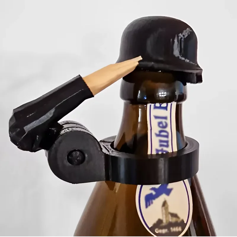 面白いビール瓶ヘルメット、クリエイティブなワイン兵士敬礼防塵 - Wine Beer Hat のレビューと価格