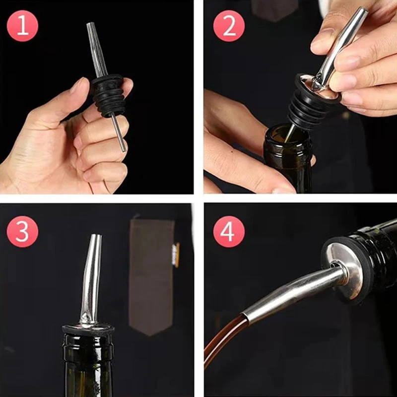 ステンレス製ワイン容器、ワインボトルストッパー、ワインディス - Wine Aerator Pour のレビューと価格