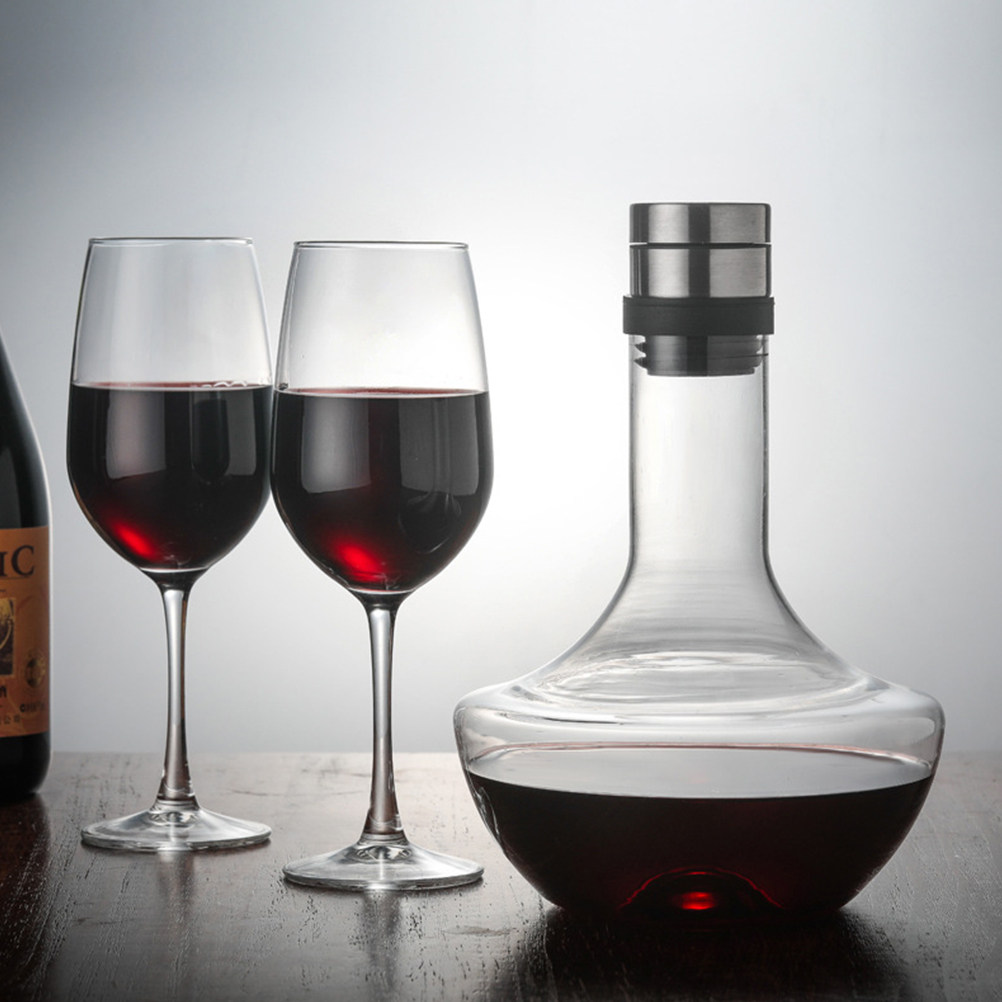 ワインデキャンター1個、1000ml、手で持てる、ブランデー - Wine Aerator Pour のレビューと価格